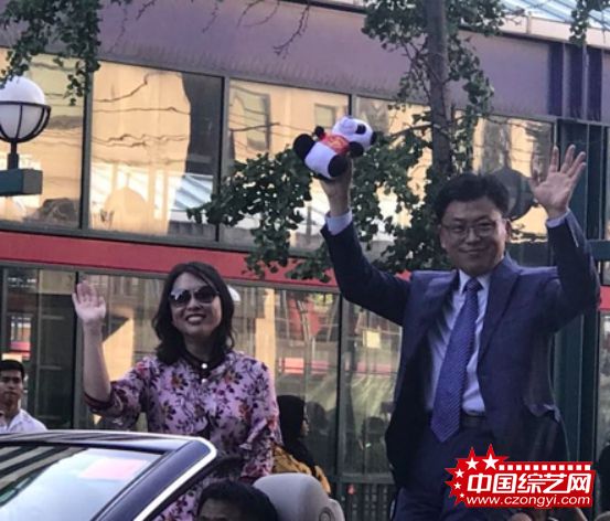 西雅图第69届华埠海洋节万人狂欢 来辉武总裁应邀参加