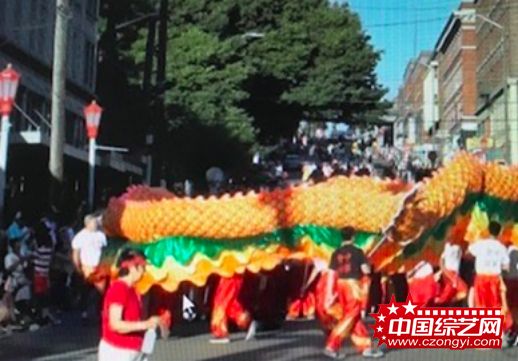西雅图第69届华埠海洋节万人狂欢 来辉武总裁应邀参加